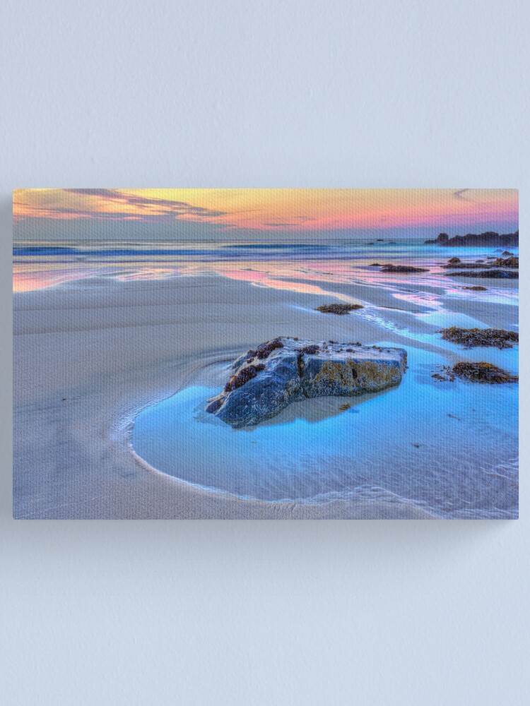 Alternate view of Pastel Beach Canvas Print