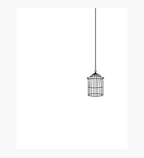 birdcage rubber stamping Photographic Print