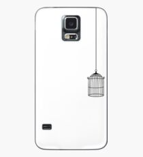 birdcage rubber stamping Case/Skin for Samsung Galaxy