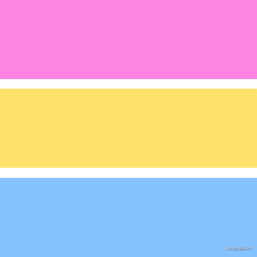 "Pan Flag" by AramisArt Redbubble