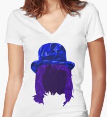 Noel Fielding Women's Fitted V-Neck T-Shirt