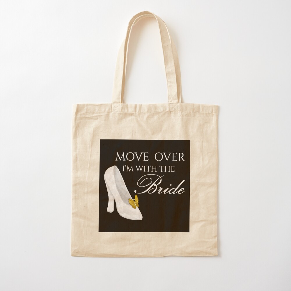 bride squad canvas bag