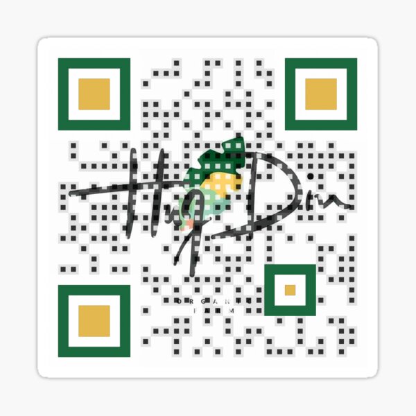 Logo QR Code with Branding Sticker