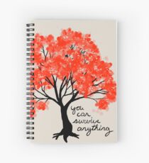 "You Can Survive Anything" Tree Spiral Notebook