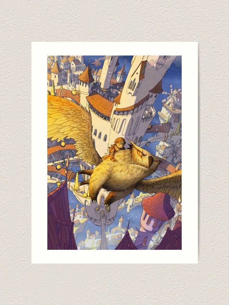 Alternate view of The spiral city Art Print