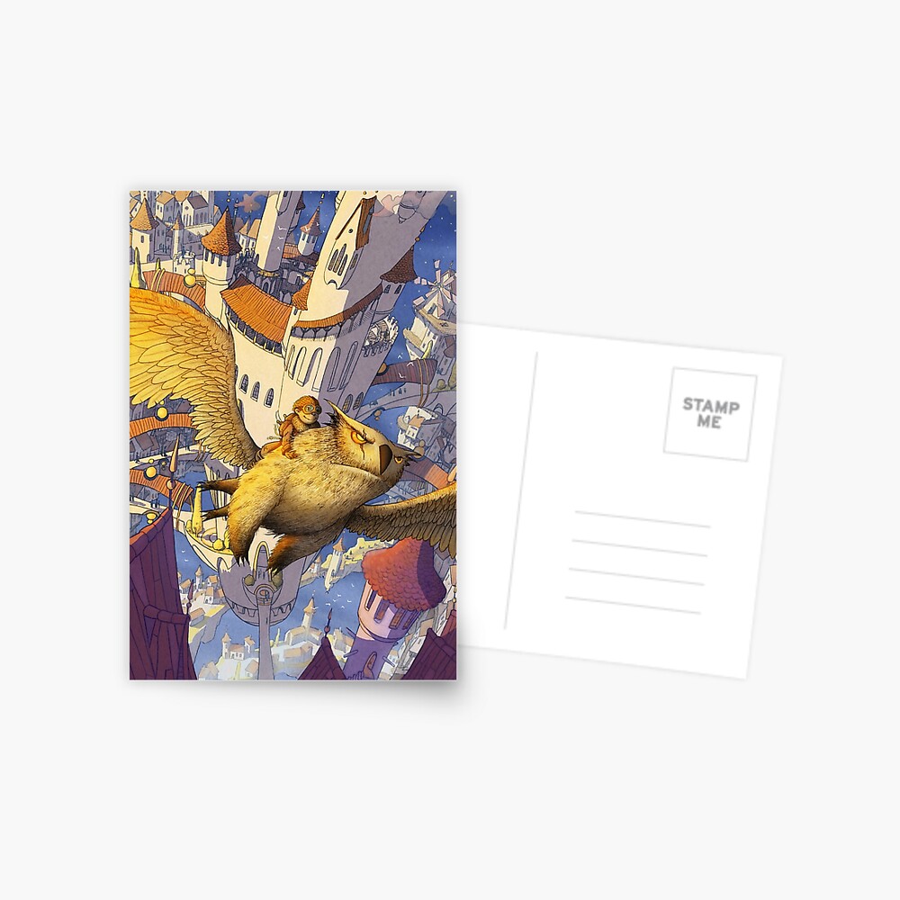 The spiral city Postcard