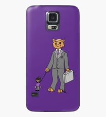 Business Cat Case/Skin for Samsung Galaxy