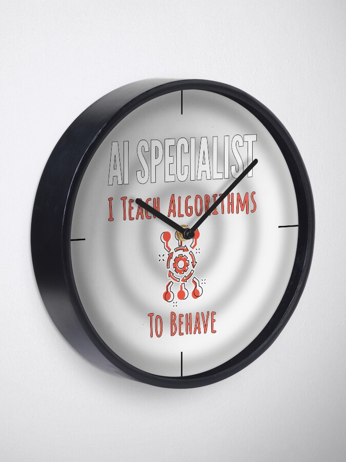 Alternate view of AI Specialist. Clock