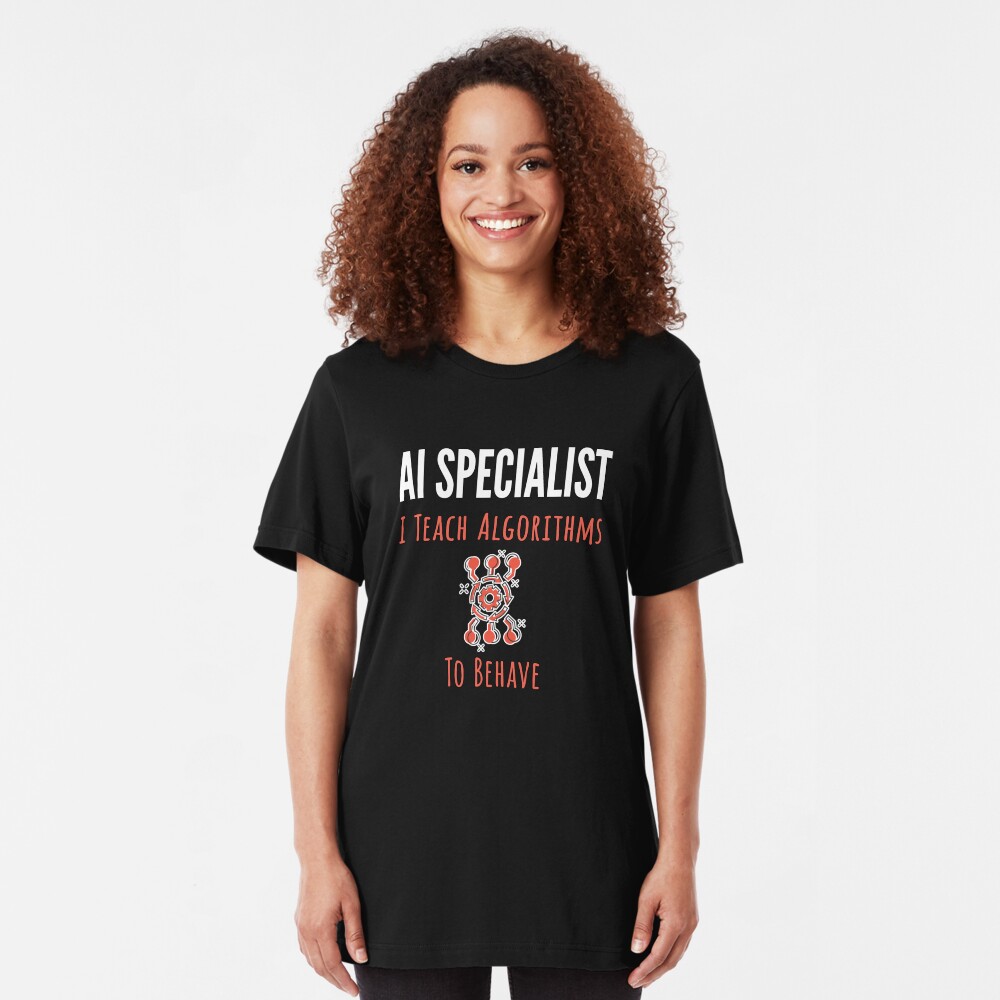 AI Specialist. Slim Fit T-Shirt