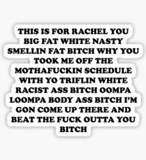 this is for rachel Sticker