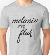 Melanin auf Fleek Slim Fit T-Shirt