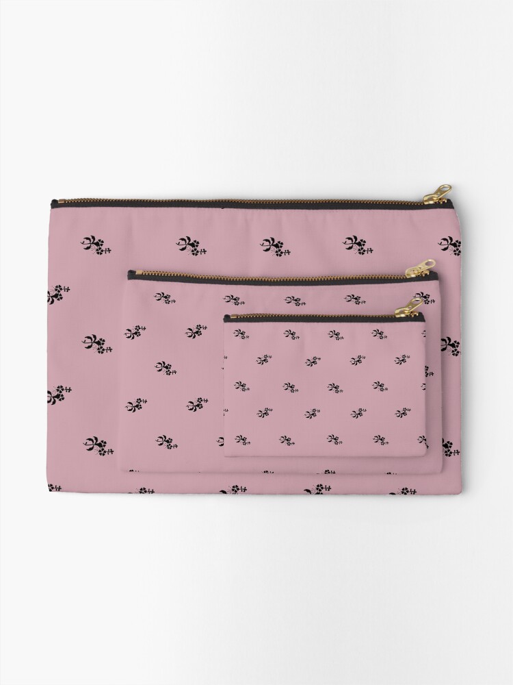 Alternate view of Scattered flowers trend color 2020 Zipper Pouch