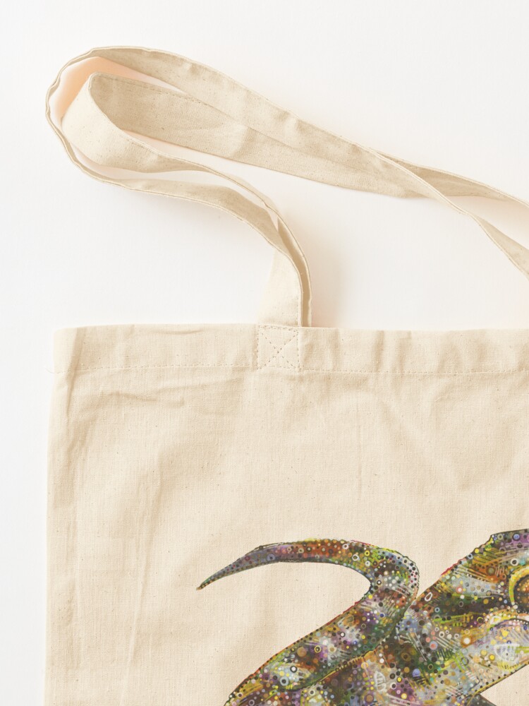 Alternate view of Bynoe's gecko painting - 2012 Tote Bag