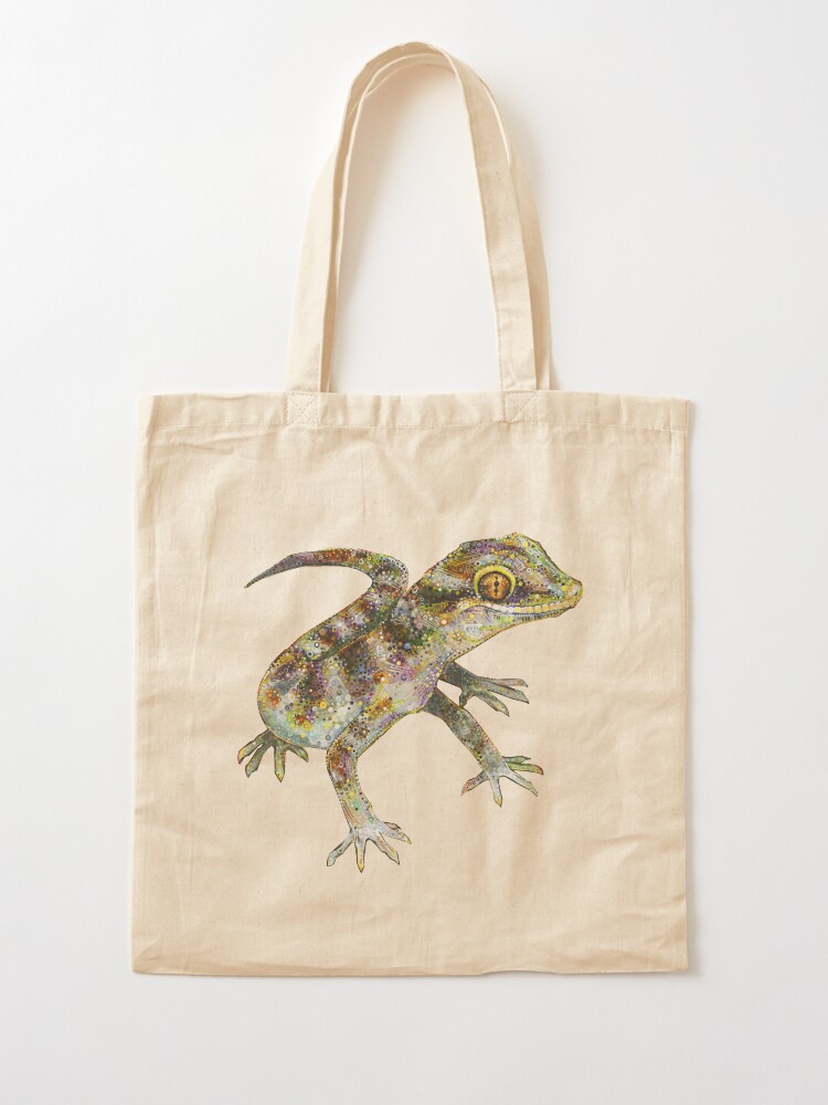 Alternate view of Bynoe's gecko painting - 2012 Tote Bag