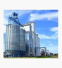 Grain Elevators Photographic Print