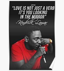 Kendrick Lamar Quote Poster