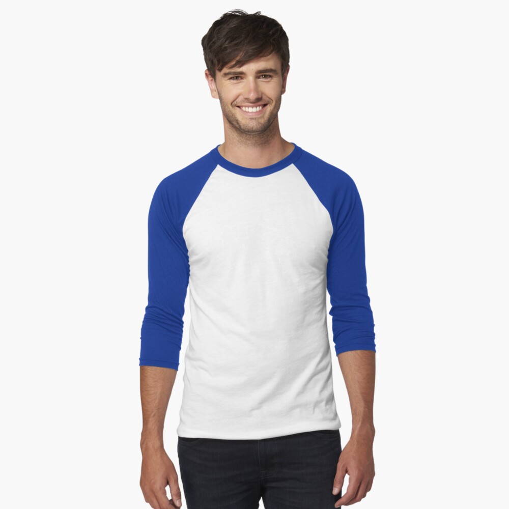 Oh Noes a Water Bear! Baseball ¾ Sleeve T-Shirt