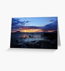 Louisburgh Sunset, County Mayo, Ireland Greeting Card