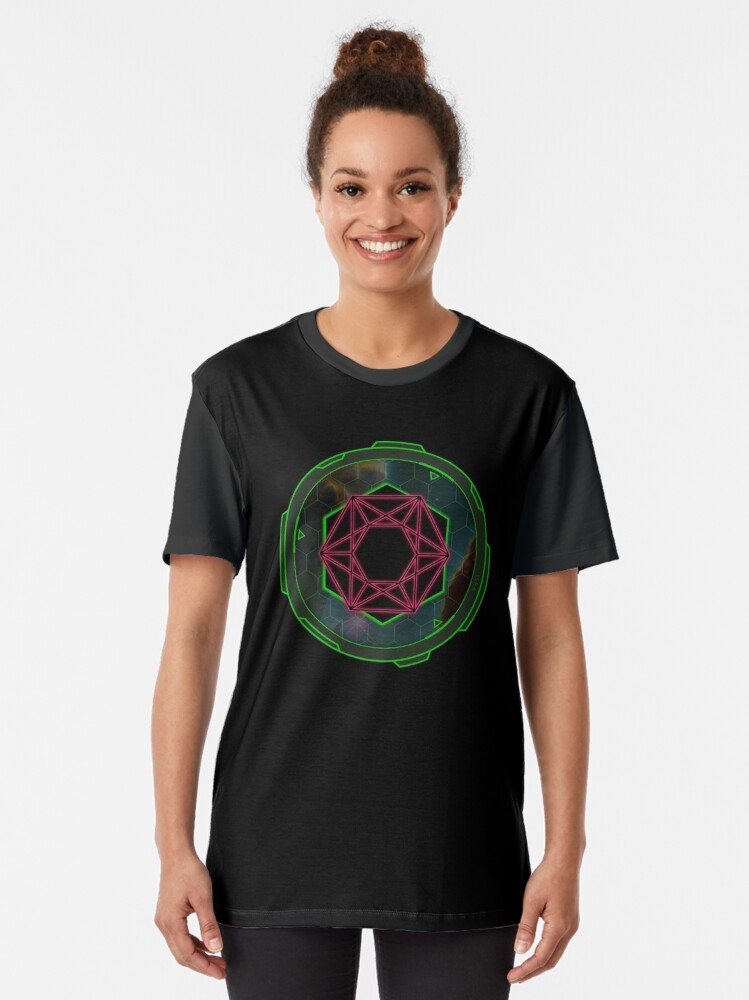 Alternate view of ISRA: The Interplanetary School for Research and Advancement Graphic T-Shirt