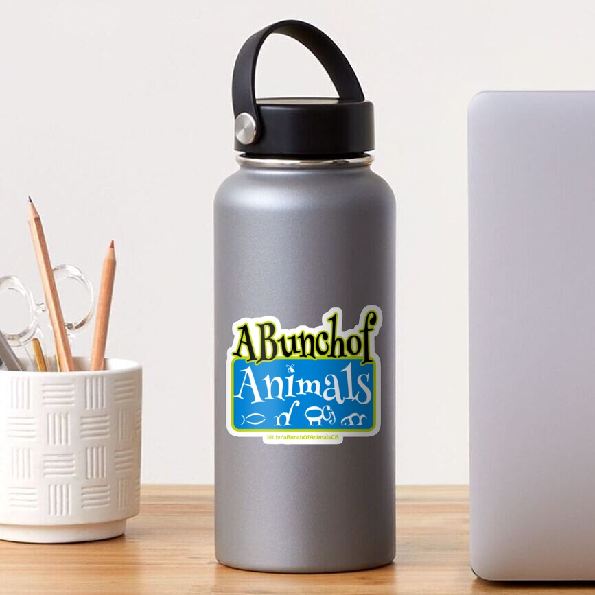 A Bunch of Animals Sticker