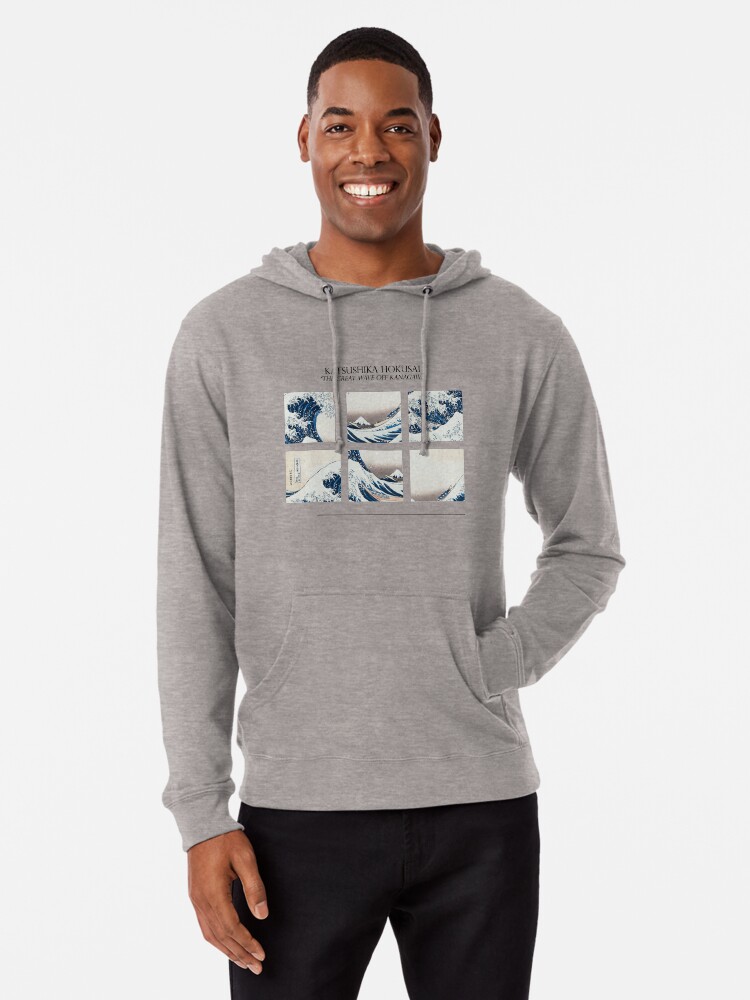 great wave hoodie
