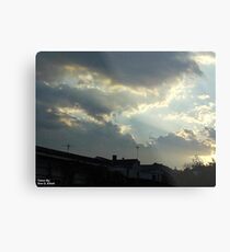 Dieing Storm Metal Print