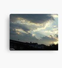Dieing Storm Canvas Print
