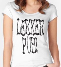 Lekker puh! Women's Fitted Scoop T-Shirt