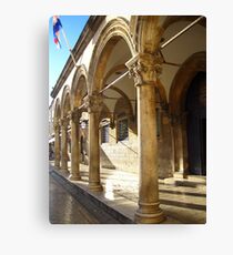 Columns - Dubrovnik Canvas Print