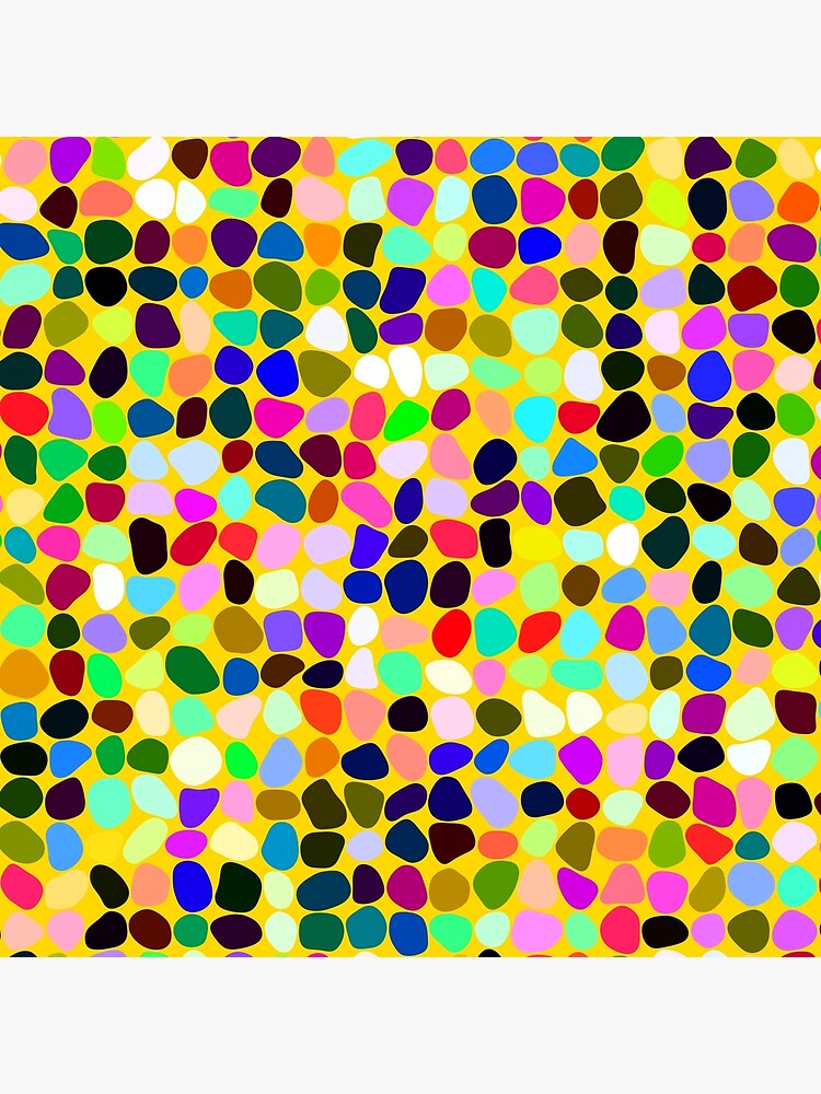 Products decorated with random colored shapes by starchim01