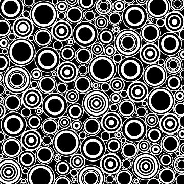 Artwork thumbnail, Circles All Over Me by ArtformDesigns