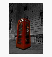 a british icon 1 Photographic Print