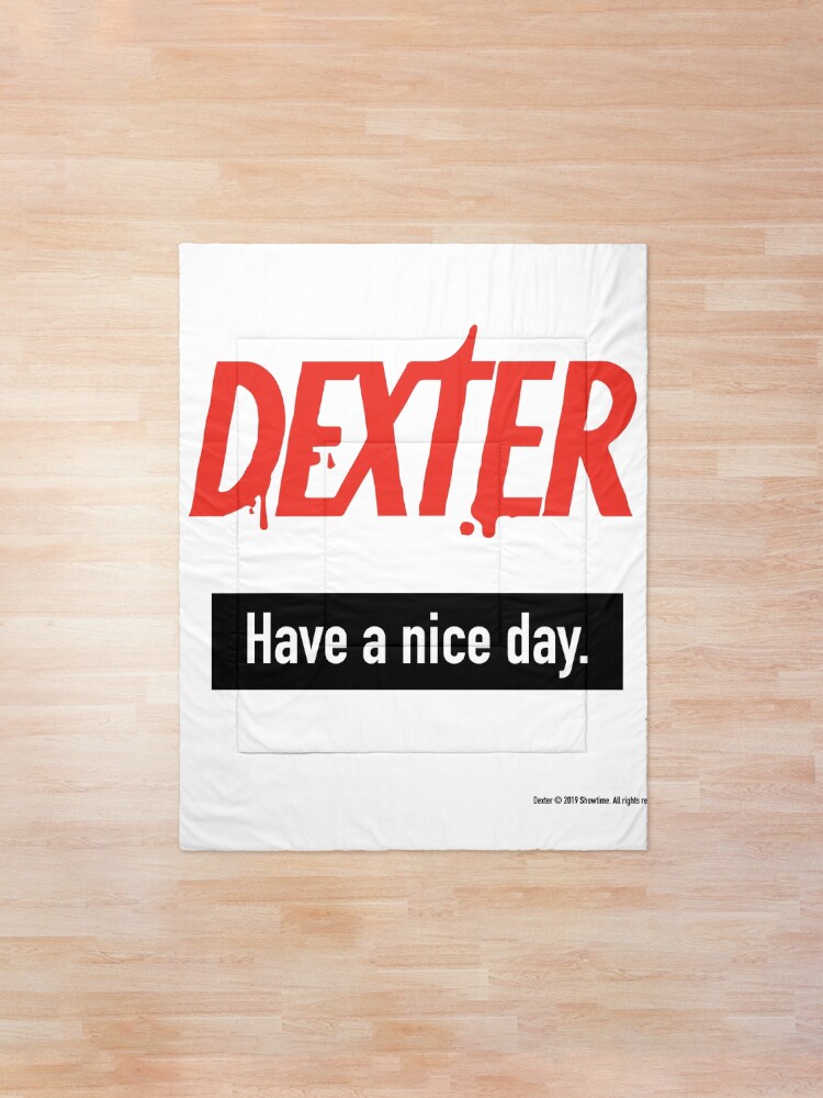 Alternate view of Dexter Fanart Comforter