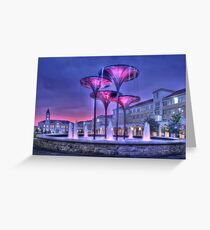 TCU Courtyard Greeting Card