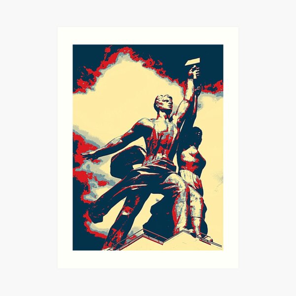 GLORIOUS WORKERS Art Print