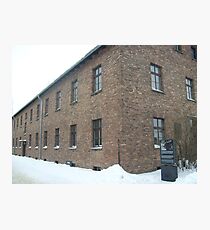 Auschwitz Concentration Camp Photographic Print