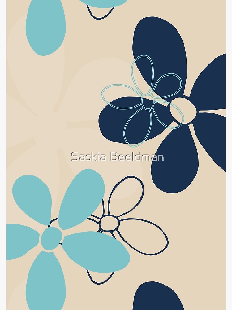 Floret Collection Floral Seamless Surface Pattern by SaskiaDesign