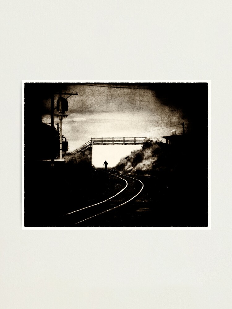 Alternate view of Walk The Line Again Photographic Print