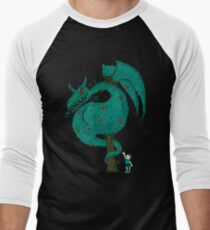 Nature's Beast Men's Baseball ¾ T-Shirt