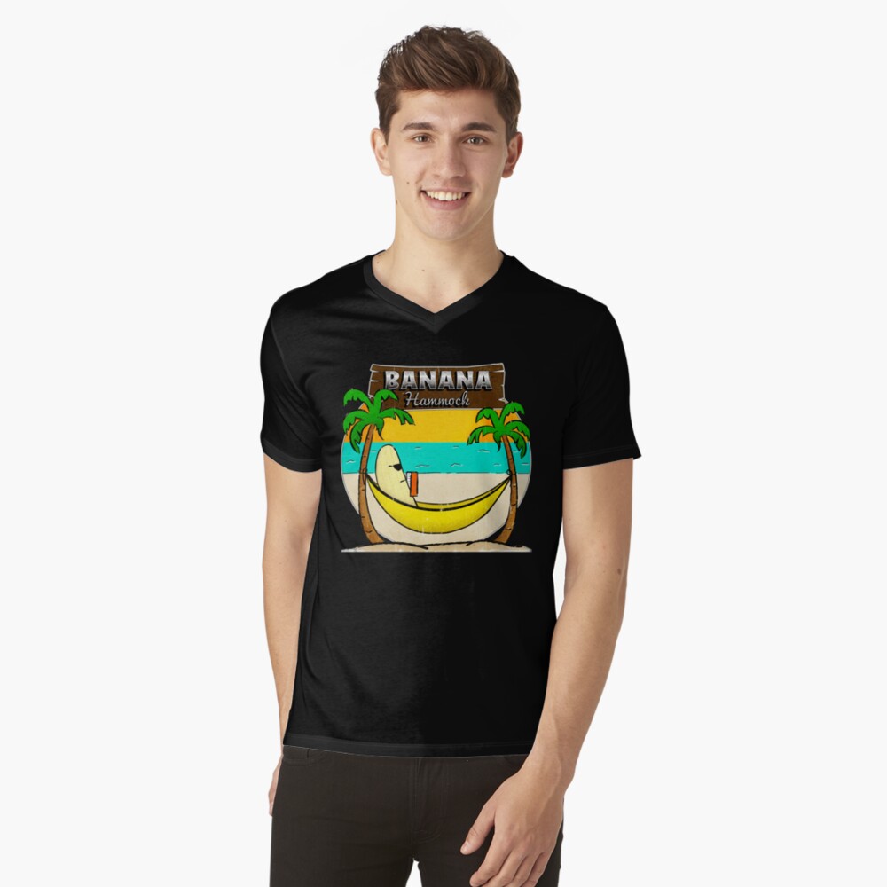 Banana Hammock V-Neck T-Shirt