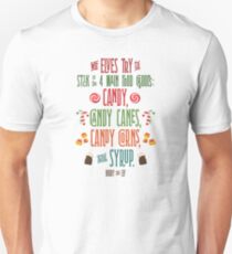 Camiseta ajustada Buddy the Elf - Los cuatro principales grupos de alimentos