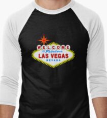 Welcome to Fabulous Las Vegas Men's Baseball ¾ T-Shirt