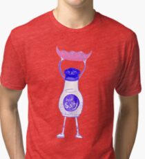 Real Salty Shaker and Edamame Bean Tri-blend T-Shirt