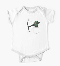 Arrow in my Pocket Short Sleeve Baby One-Piece