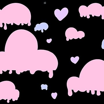 Drippy clouds Pastel Goth Aesthetic  Backpack for Sale by Ninneko