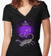Scorpio Women's Fitted V-Neck T-Shirt