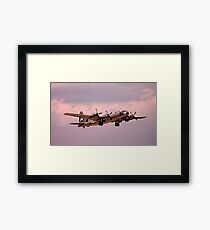 The Last One..................CAF's B29.... Framed Print