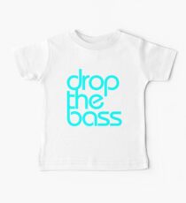 Drop The Bass (cyan) Baby Tee