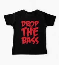 Drop The Bass (Red) Baby Tee
