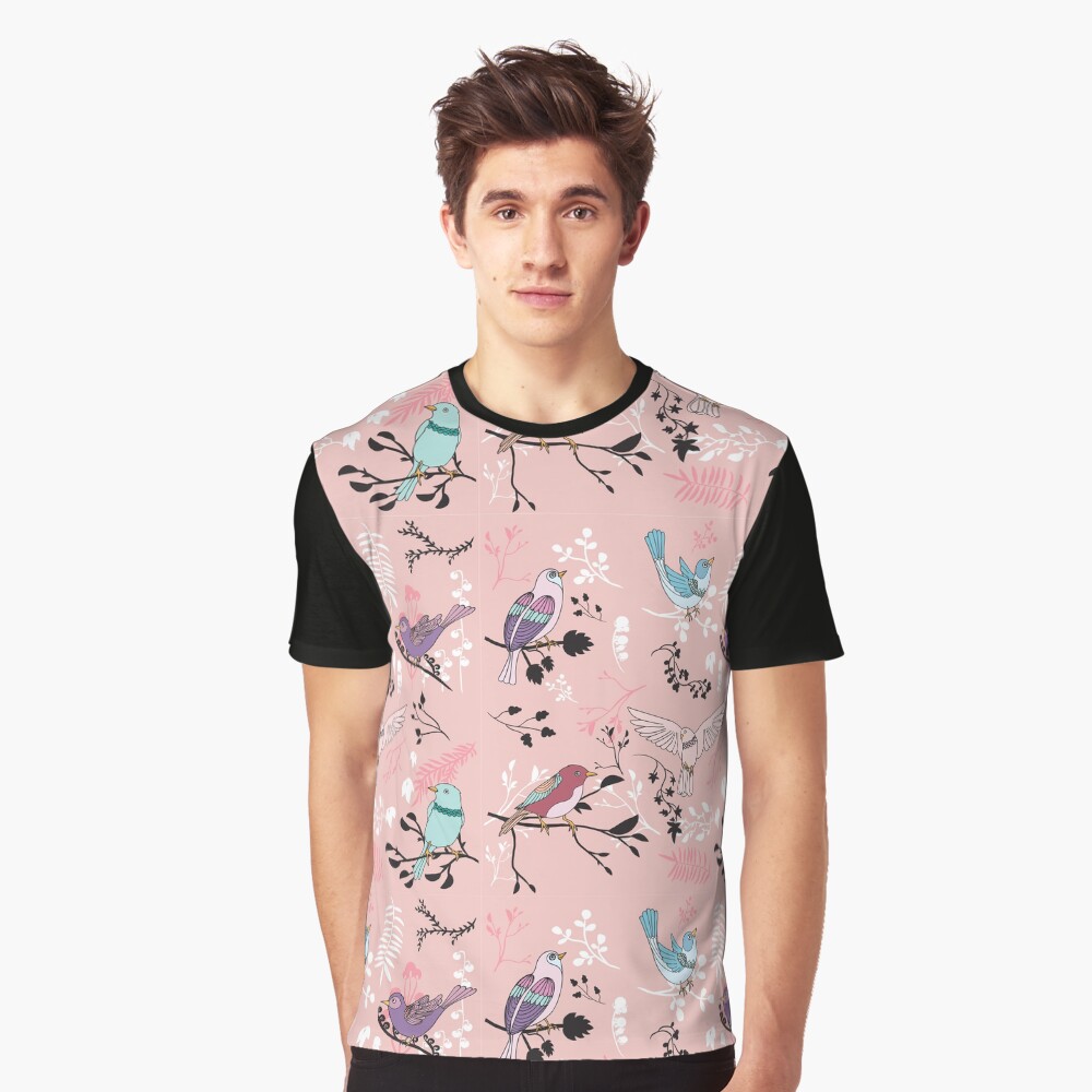 Bird Bliss Graphic T-Shirt